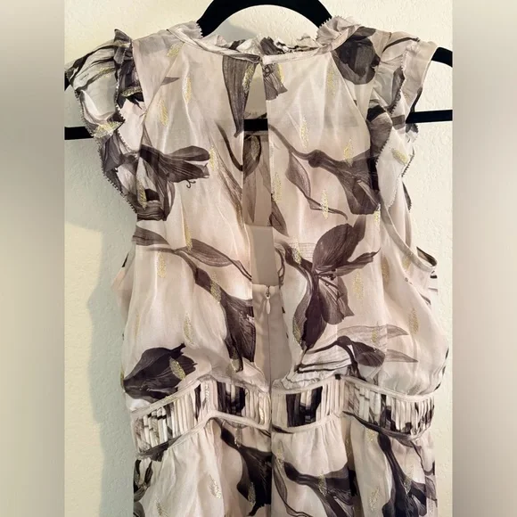 AllSaints Caylan Iris Mini Dress. Size 4 - Picture 4 of 6